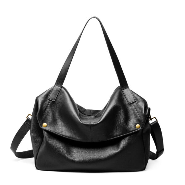 Womens Top Grain Genuine Leather Shoulder Bag